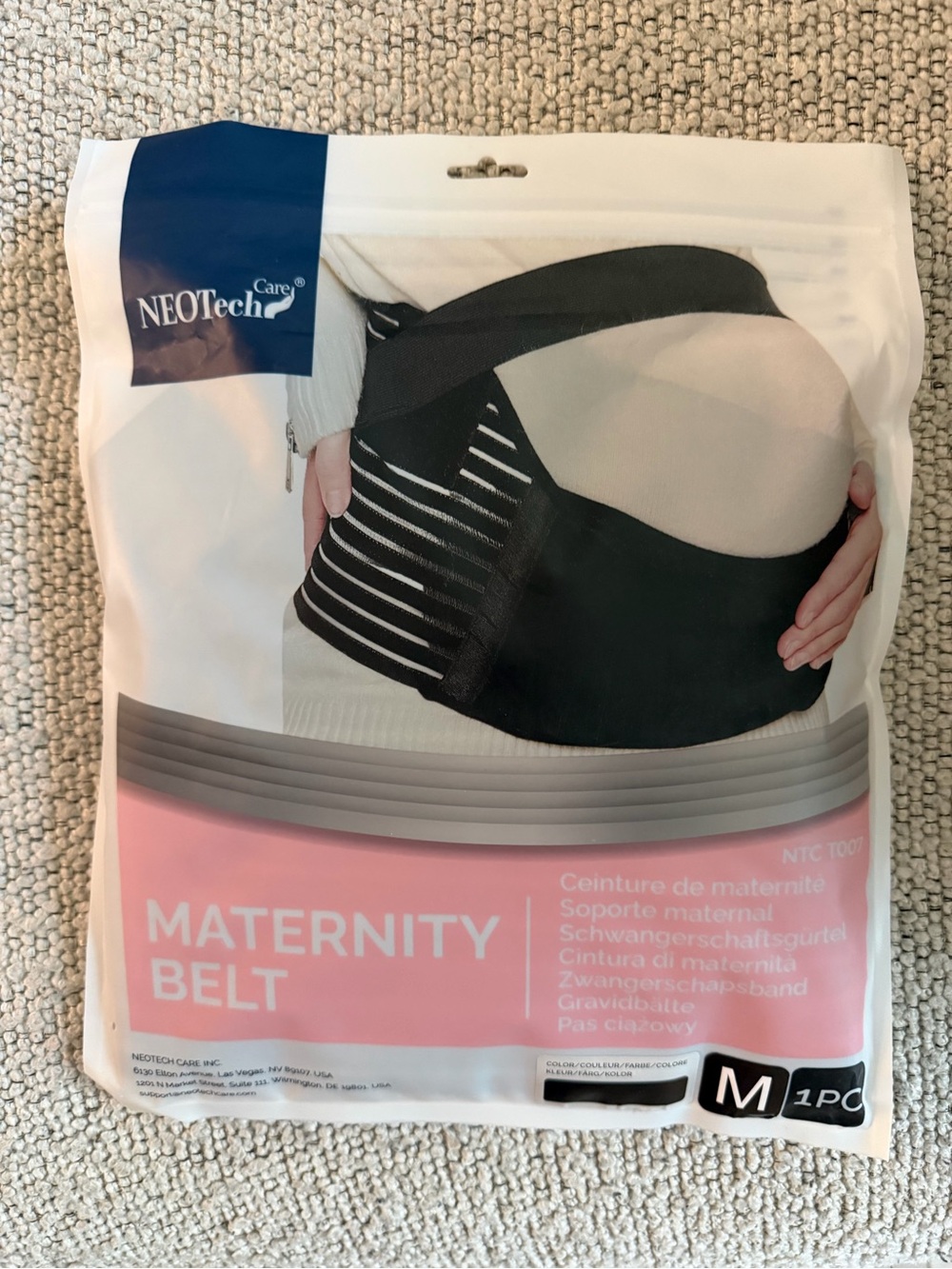 NEOTech Care Maternity Belt - Black